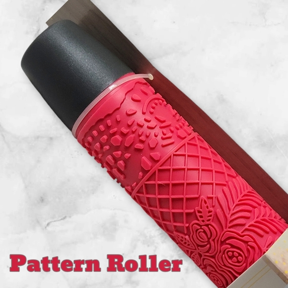 🆕️ Wilton Pink Silicone Floral Pattern Roller - NWT - Picture 8 of 8